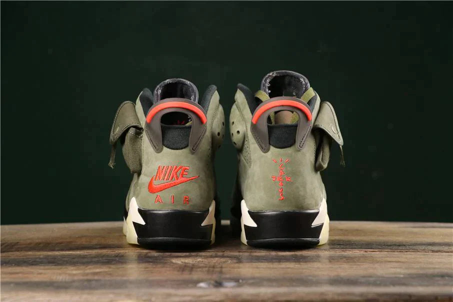 Travis Scott x Air Jordan 6 Retro 'Olive'