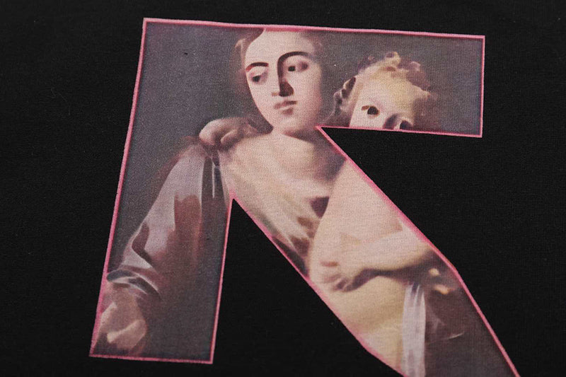 OFF-WHITE Regular Fit Caravaggio Painting T-shirt Black