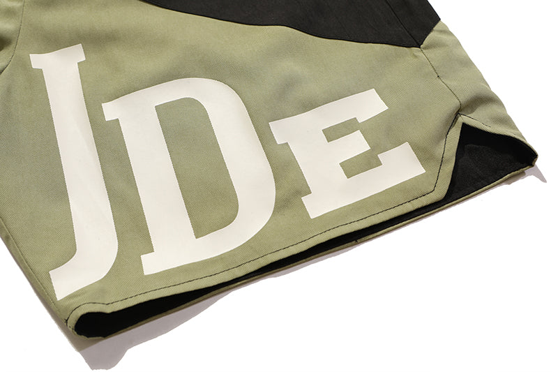 Rhude Cupro Yachting Shorts Black/Khaki