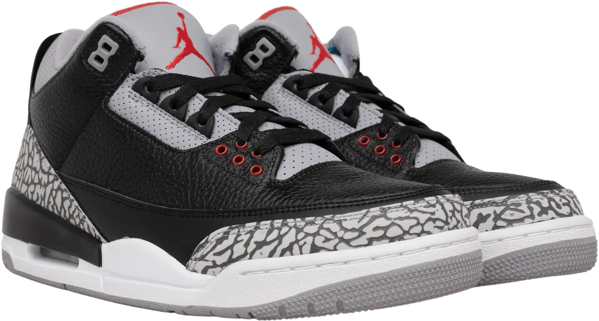 Jordan 3 Retro OG Mid Black Cement