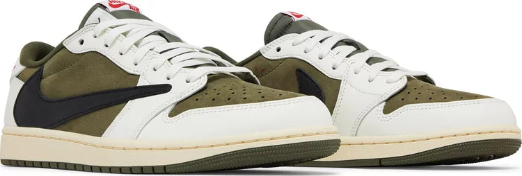 Travis Scott x Air Jordan 1 Low OG SP 'Reverse Olive / Medium Olive'