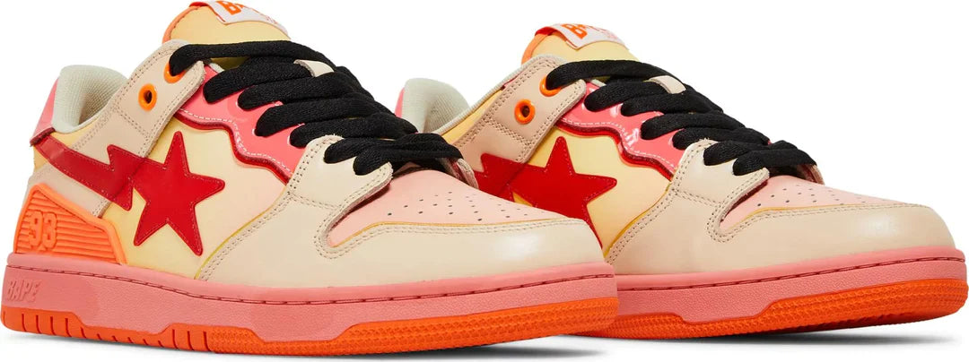 A Bathing Ape Bape SK8 Sta Orange