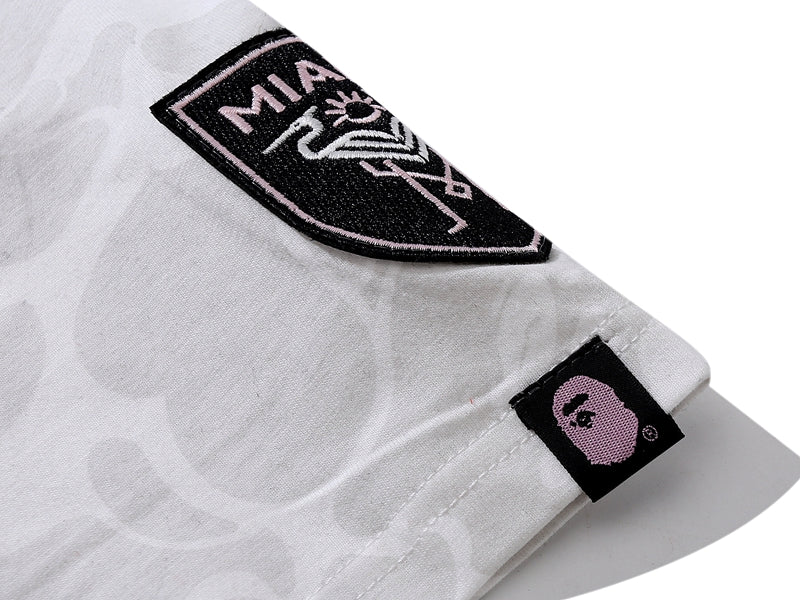 BAPE x Inter Miami CF Camo Tee White