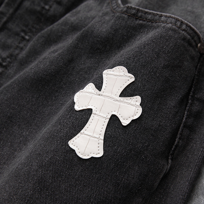 Chrome Hearts Cross Pants Black