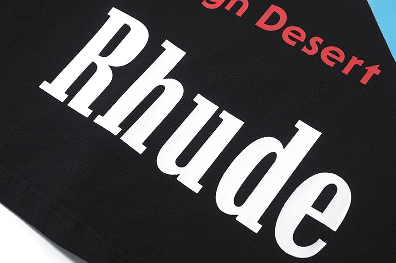 RHUDE Desert Race T-Shirt Black