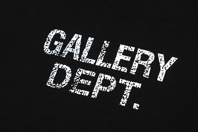 GALLERY DEPT. Logo Back T Shirt Black