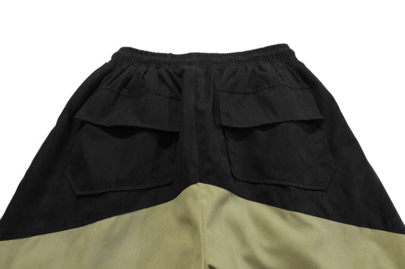 Rhude Cupro Yachting Shorts Black/Khaki