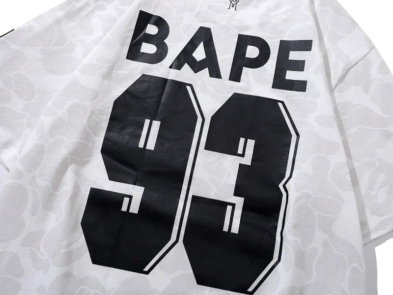 BAPE x Inter Miami CF Camo Tee White