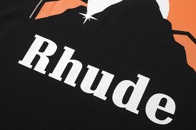 Rhude Lamborghini Moonlight T-Shirt 'Vintage Black'