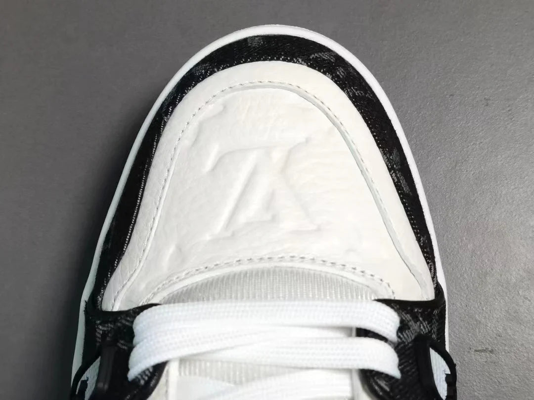 Louis Vuitton LV Monogram Black White Denim