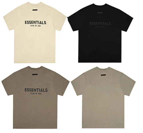 Fear of God Essentials T-shirt (SS21) 'Buttercream'