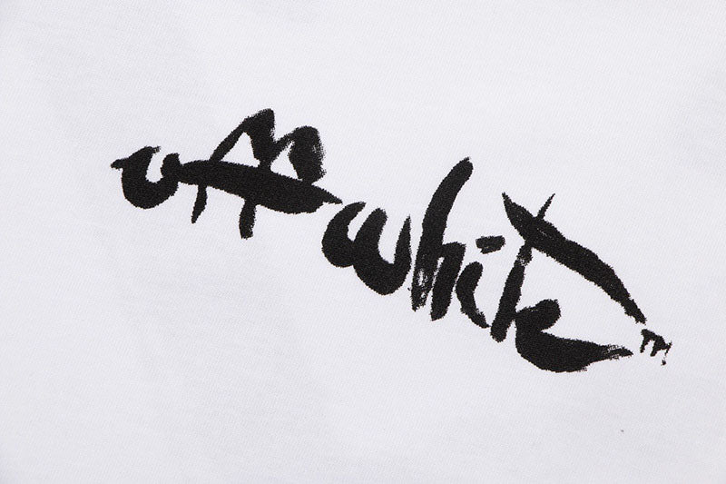 OFF-WHITE Tshirt Arrows-print front Off white Logo