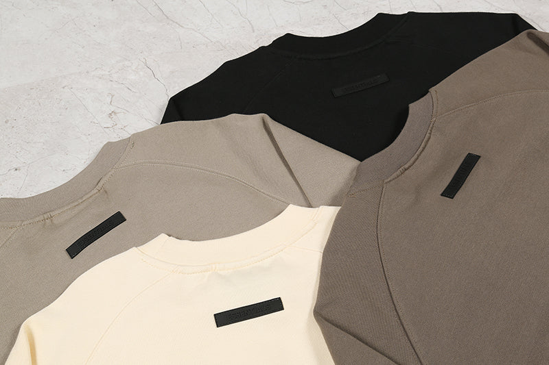 Fear of God Essentials Hoodie Pull-Over Crewneck (SS21) 'Moss/Goat'