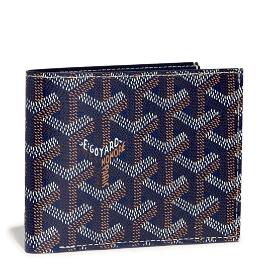 Goyard Saint-Florentin Blue Navy Wallet