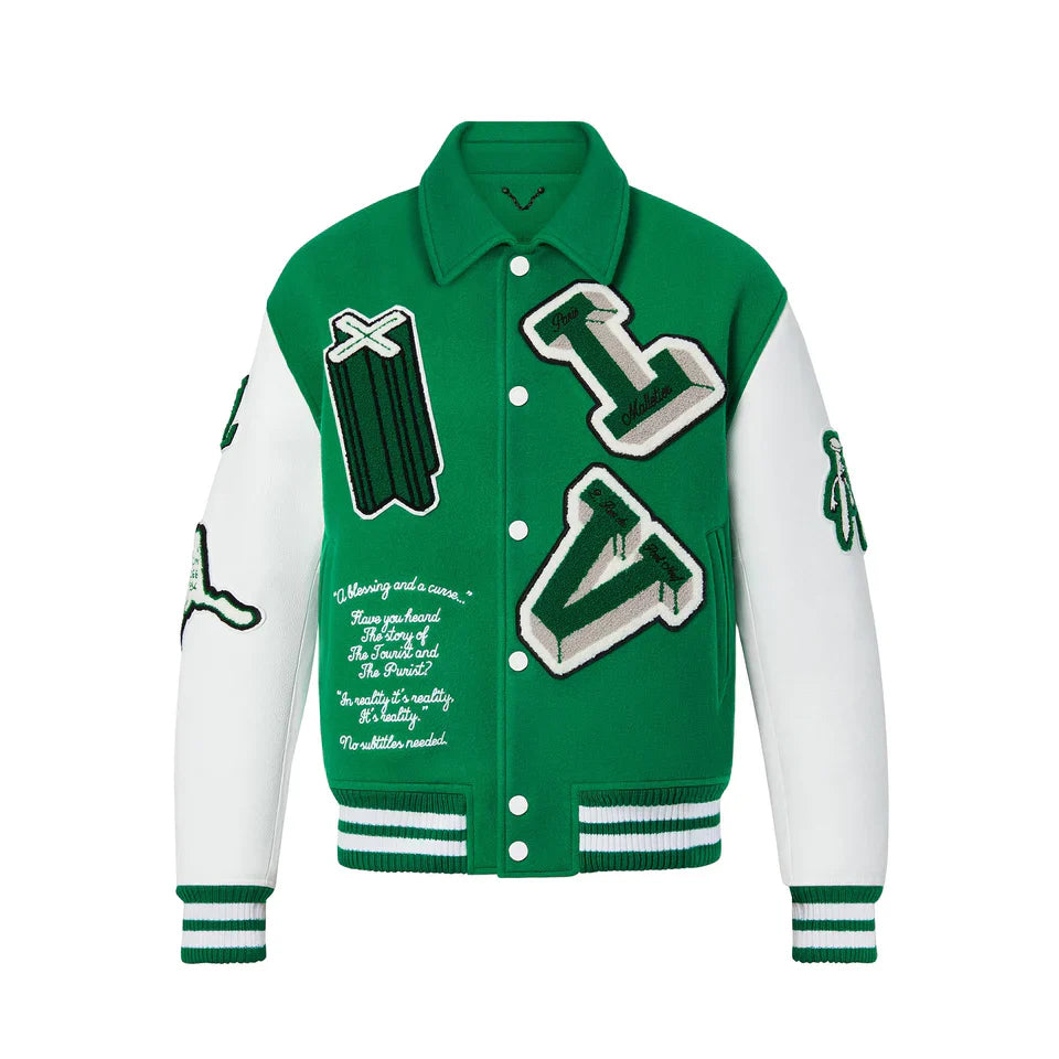 VARSITY LEATHER JACKET | LOUIS VUITTON