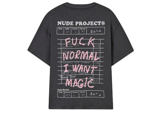 Nude Project Fuck Normal T-Shirt Dark Grey