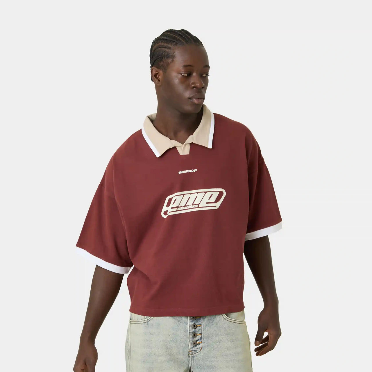 Eme Studios DKT Brown Short Polo