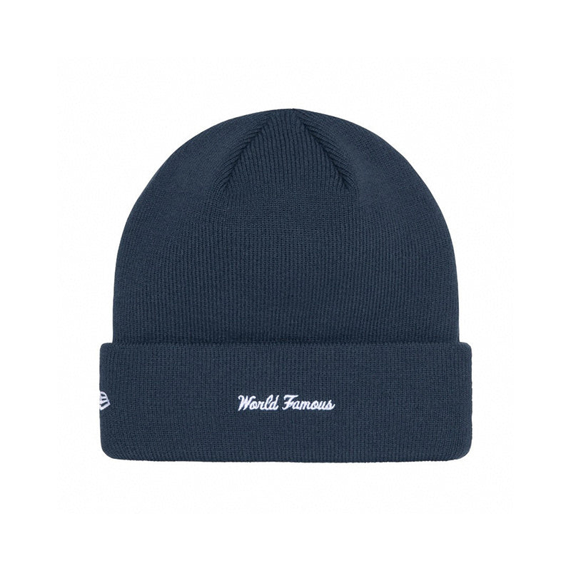 Supreme New Era Box Logo Beanie Navy