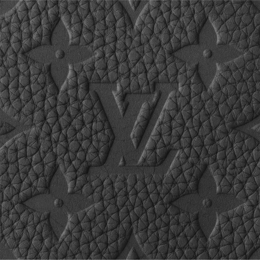 Louis Vuitton Black Keepall BandouliÈre Duffle