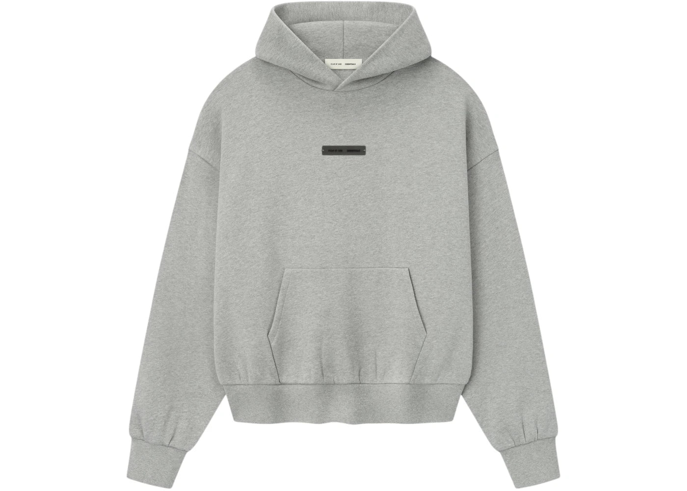 Fear of God Essentials Classic Fleece Hoodie 'Heather Stone'