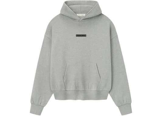 Fear of God Essentials Classic Fleece Hoodie 'Heather Stone'