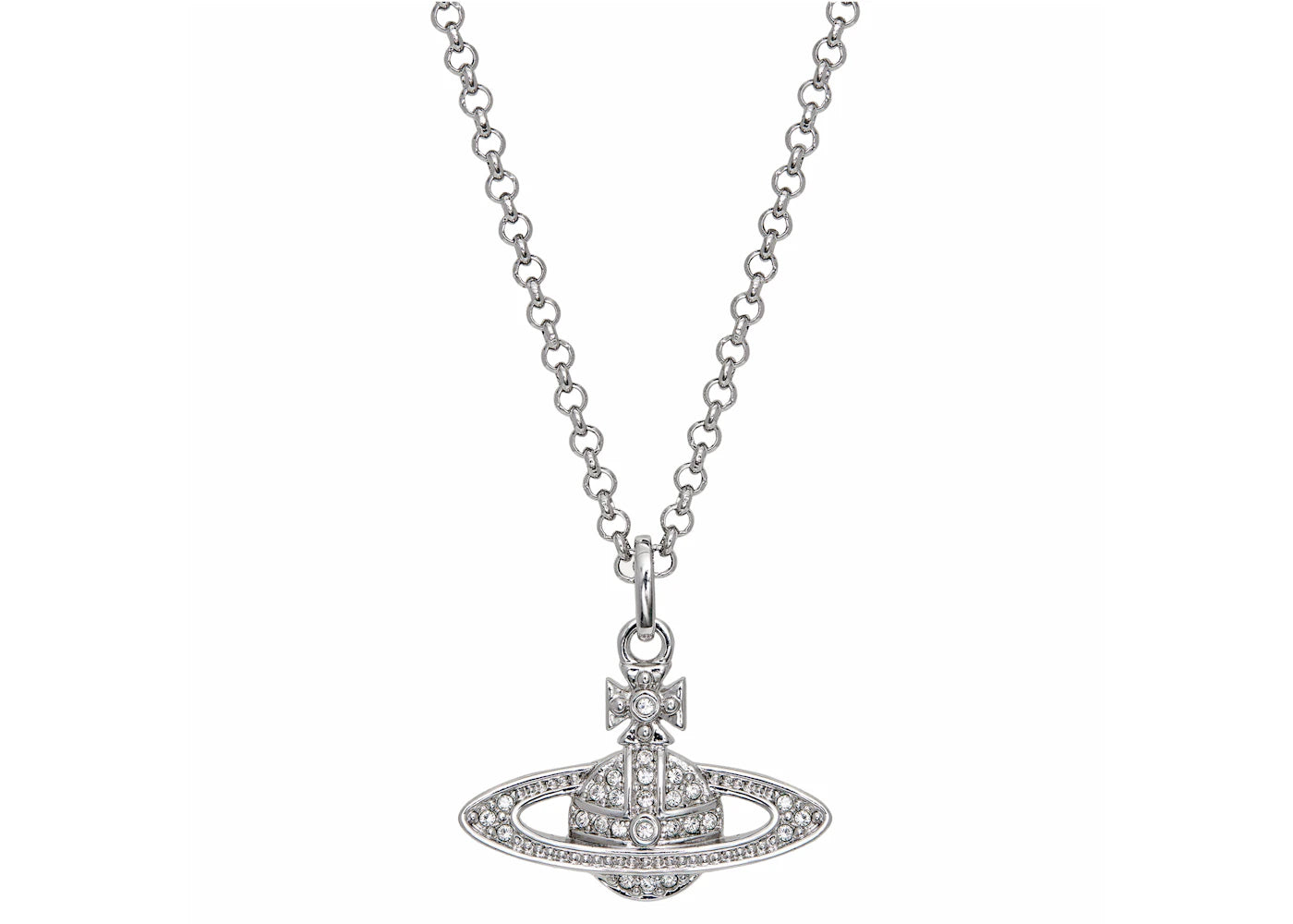 Vivienne Westwood Necklace Mini Bas Relief Pendant
Silver