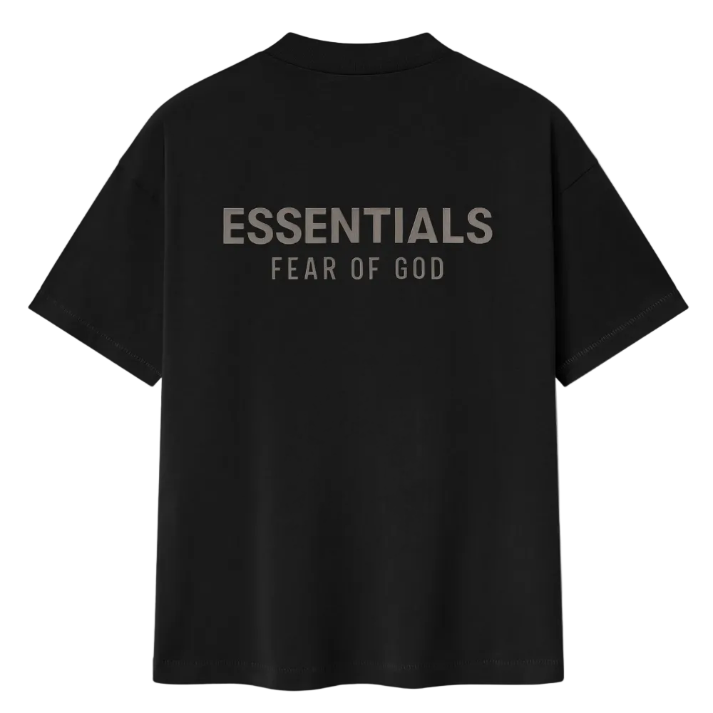 Fear of God Essentials Classic Fit T Shirt  'Jet Black'