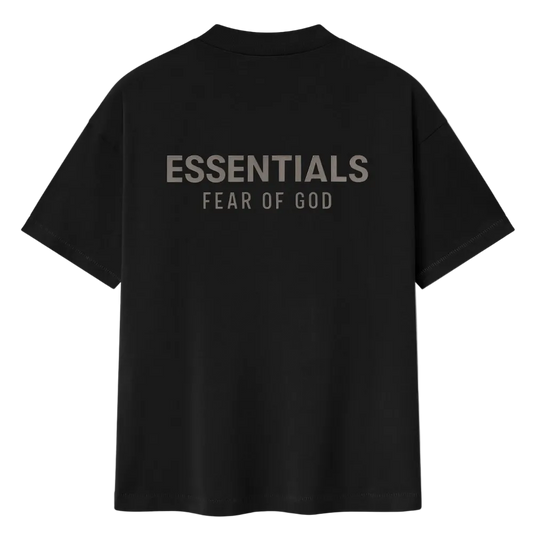 Fear of God Essentials Classic Fit T Shirt  'Jet Black'