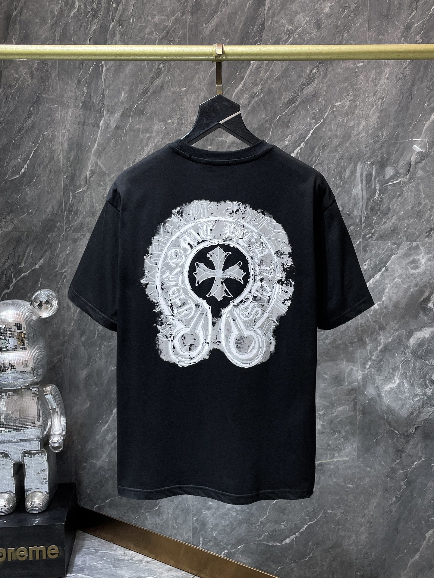 Chrome Hearts Classic Cross Retro T-Shirt 'Black'