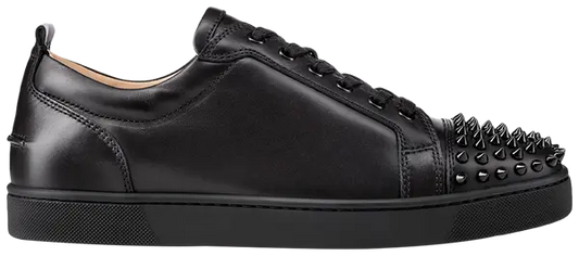 Christian Louboutin Louis Junior Spikes Flat 'Black'