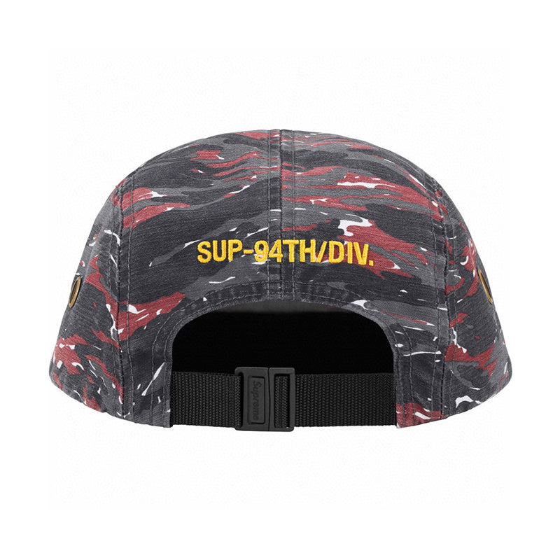 Supreme Military Camp Cap Red Tiger Camo