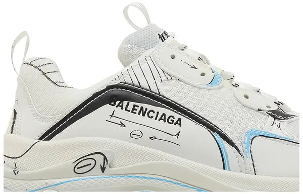 Balenciaga Triple S Sneaker 'Sketch - White'