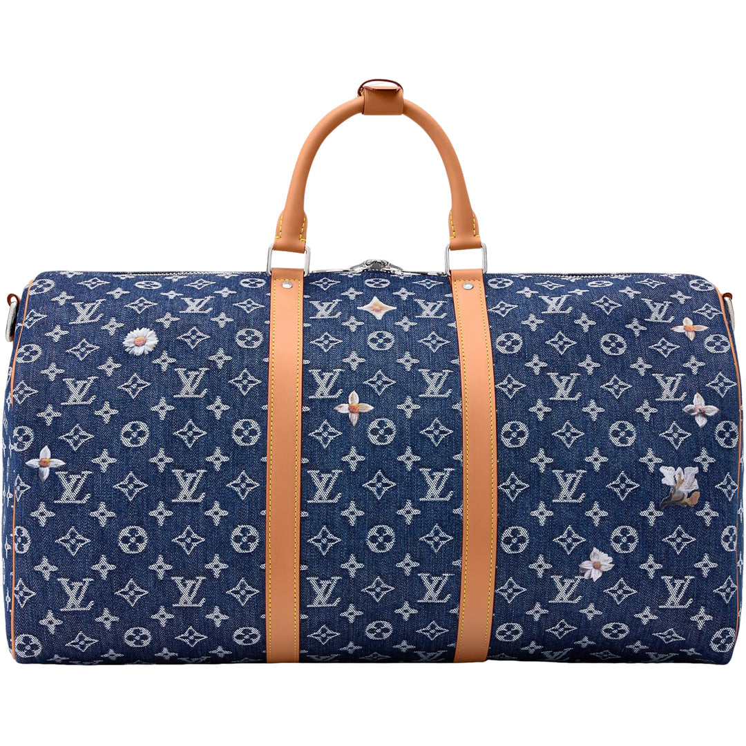 Louis Vuitton Keepall Bandoulière 50 Blue