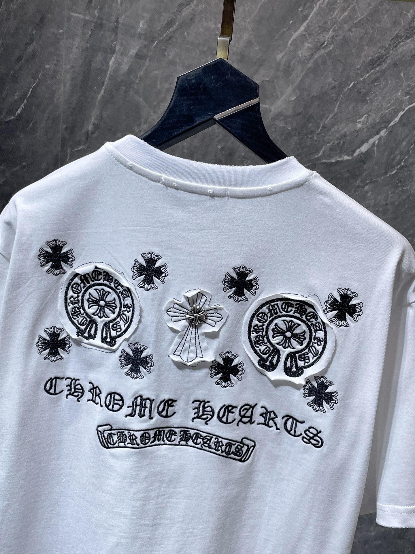 Chrome Hearts Cross Logo T-Shirt 'White'
