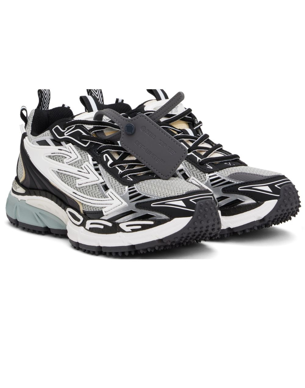 Off White Be Rigth Back Grey Black