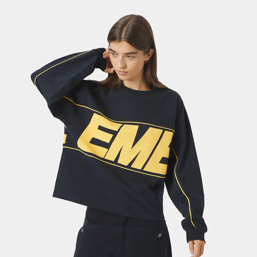 Eme Studios Crossline Navy Long Sleeve