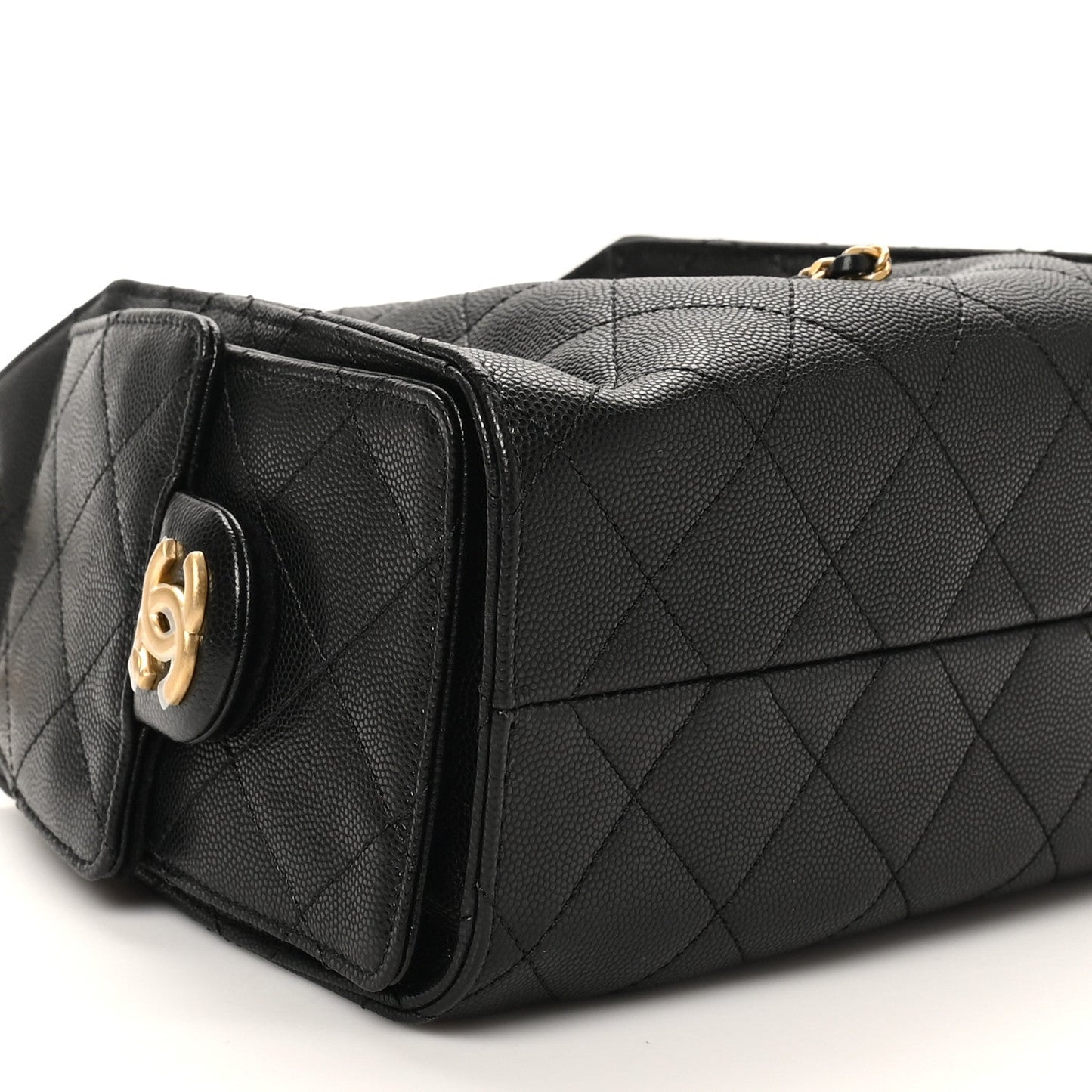 Chanel
Caviar Quilted Mini Chanel 25 Handbag Black