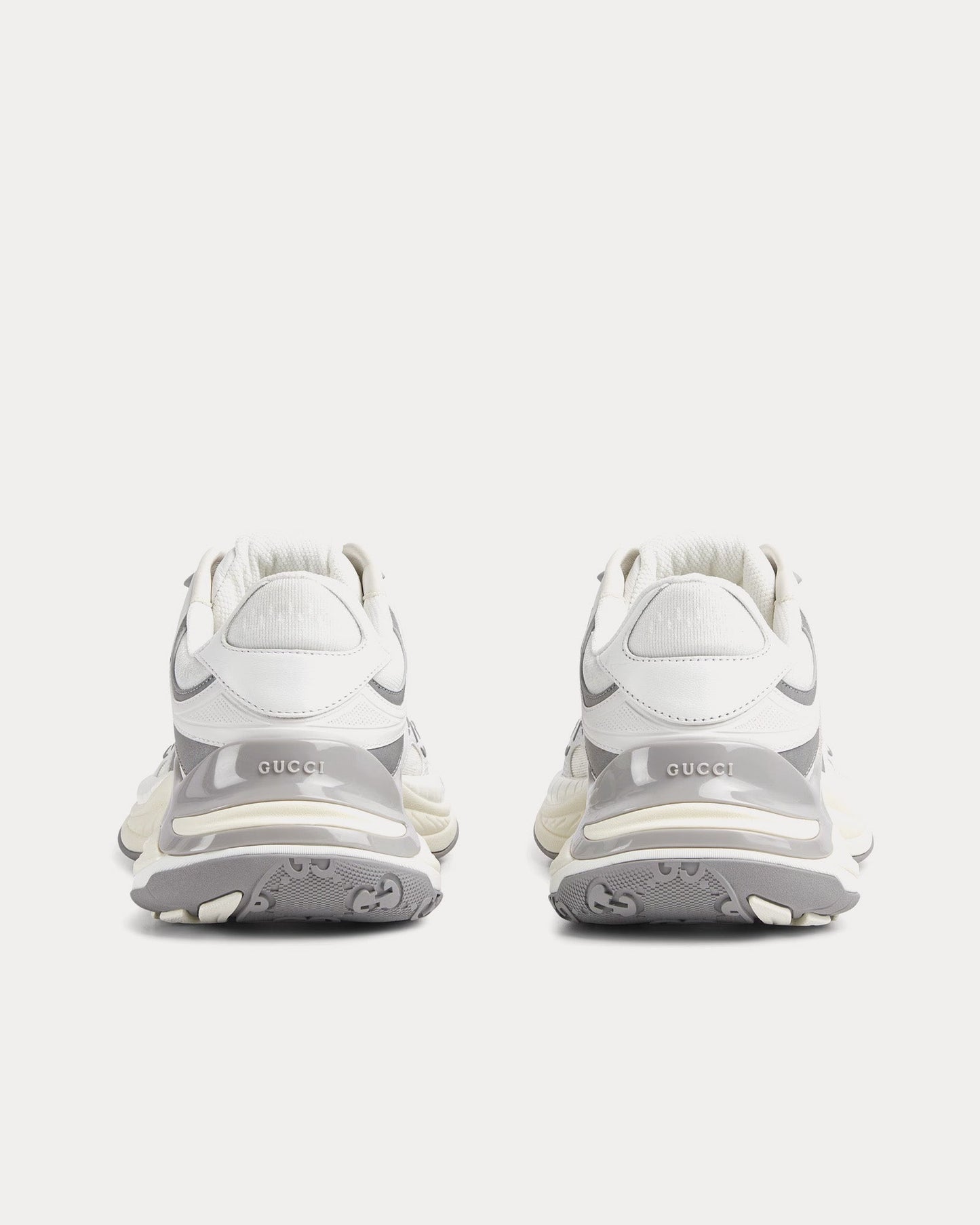 Gucci - 2.0 Mesh & Leather White / Grey