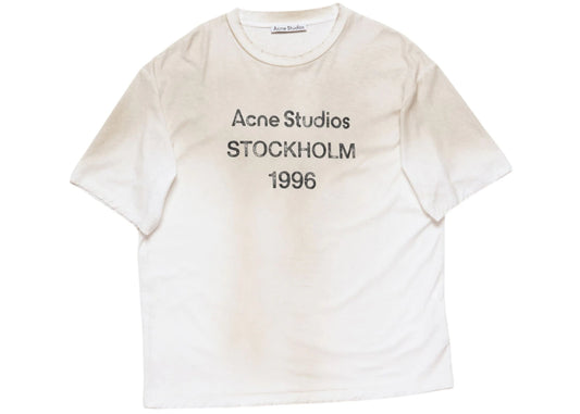 Acne Studios Crew Neck T-shirt Dusty White