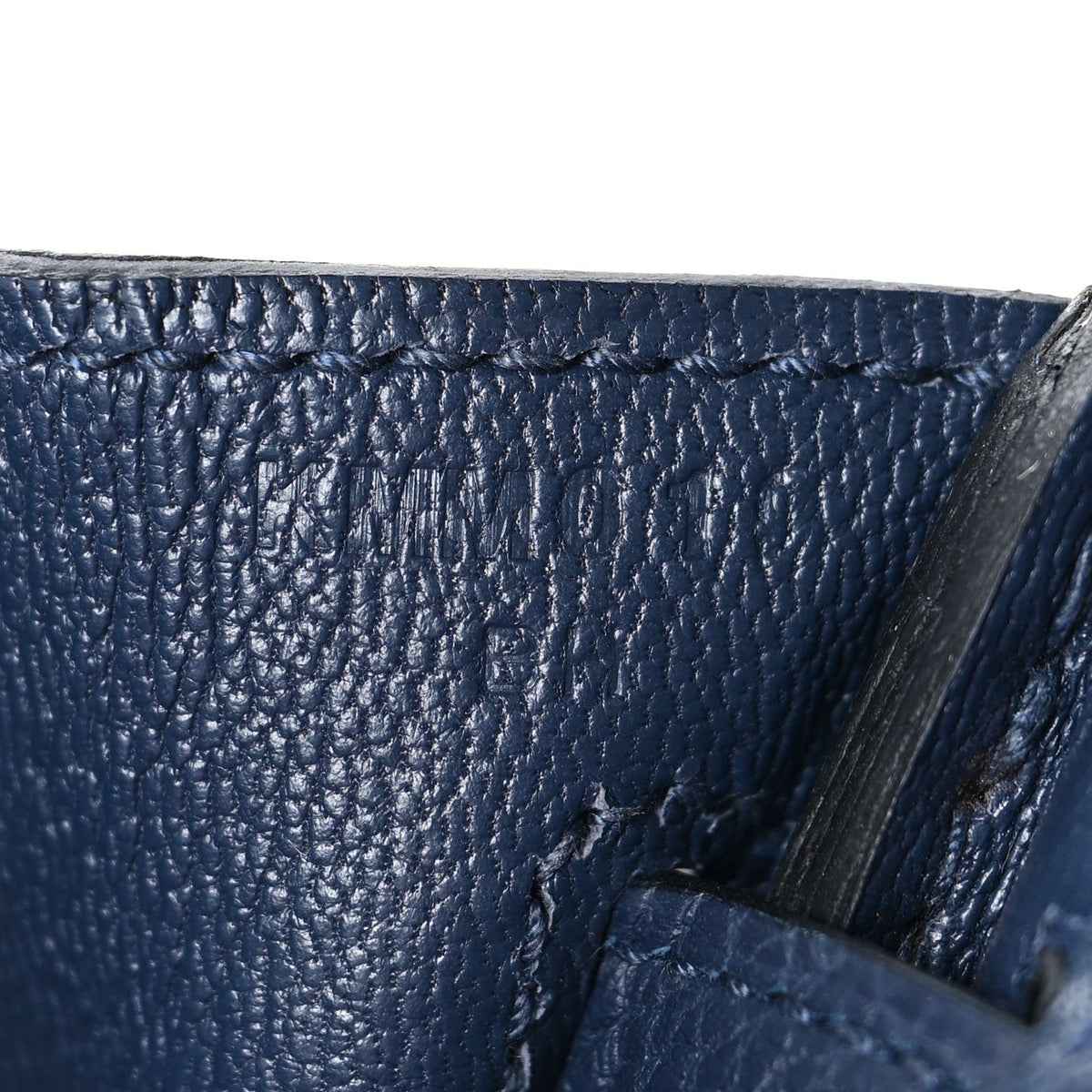Hermes Togo Birkin 25 Bleu Abysse