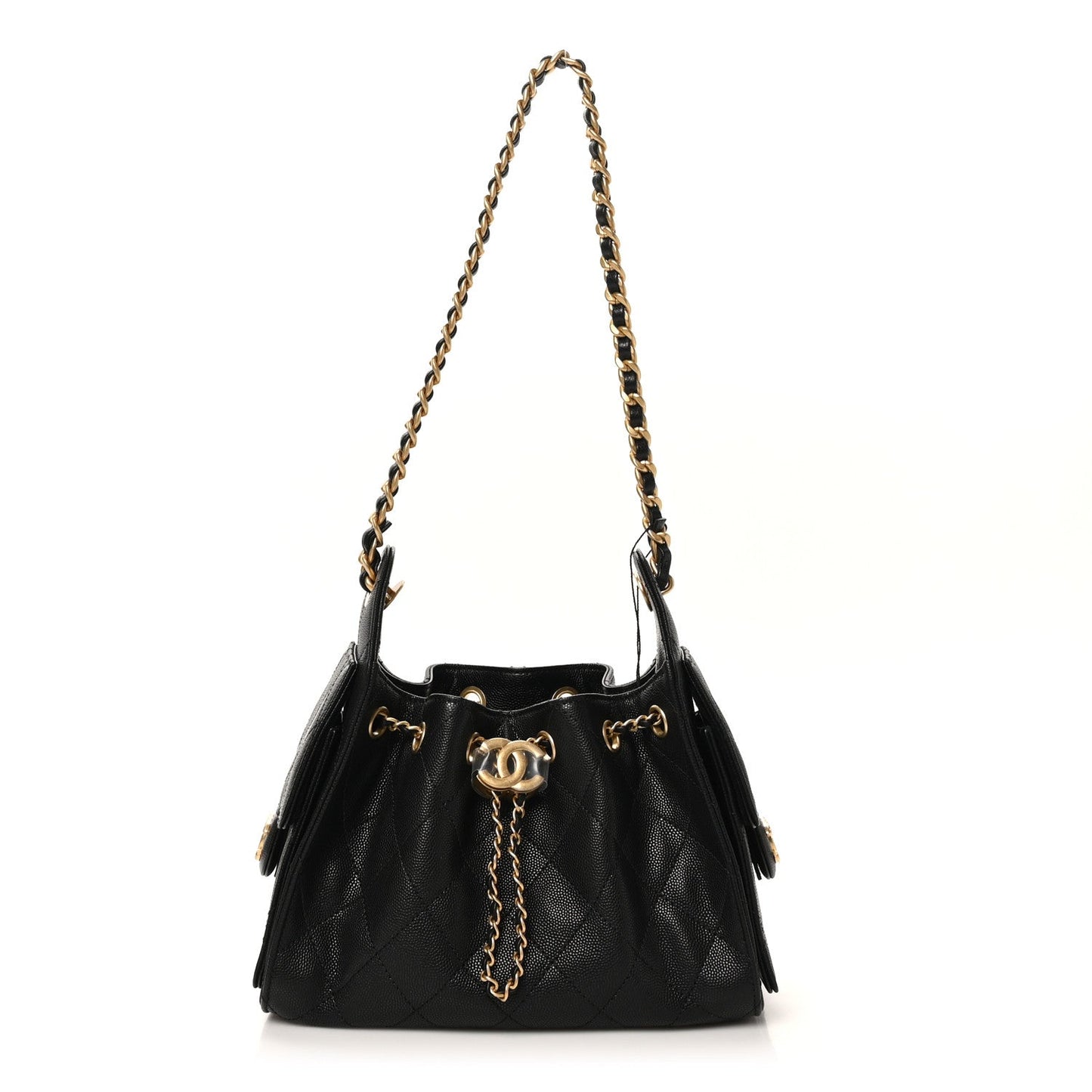 Chanel
Caviar Quilted Mini Chanel 25 Handbag Black