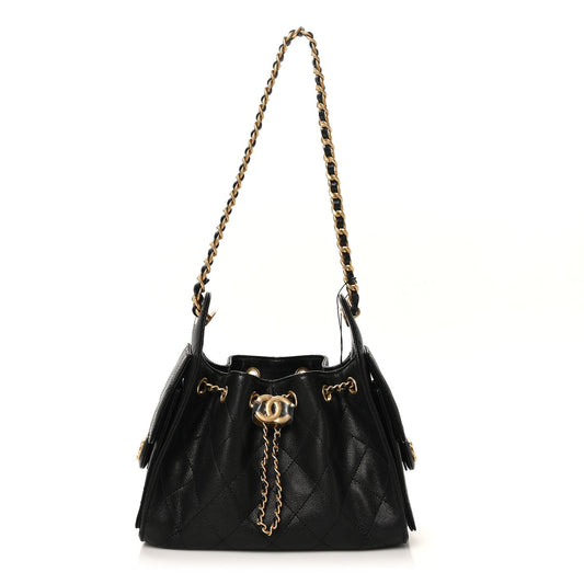 Chanel
Caviar Quilted Mini Chanel 25 Handbag Black
