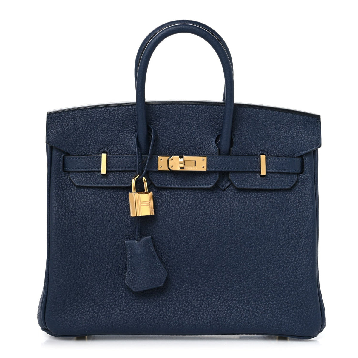Hermes Togo Birkin 25 Bleu Abysse