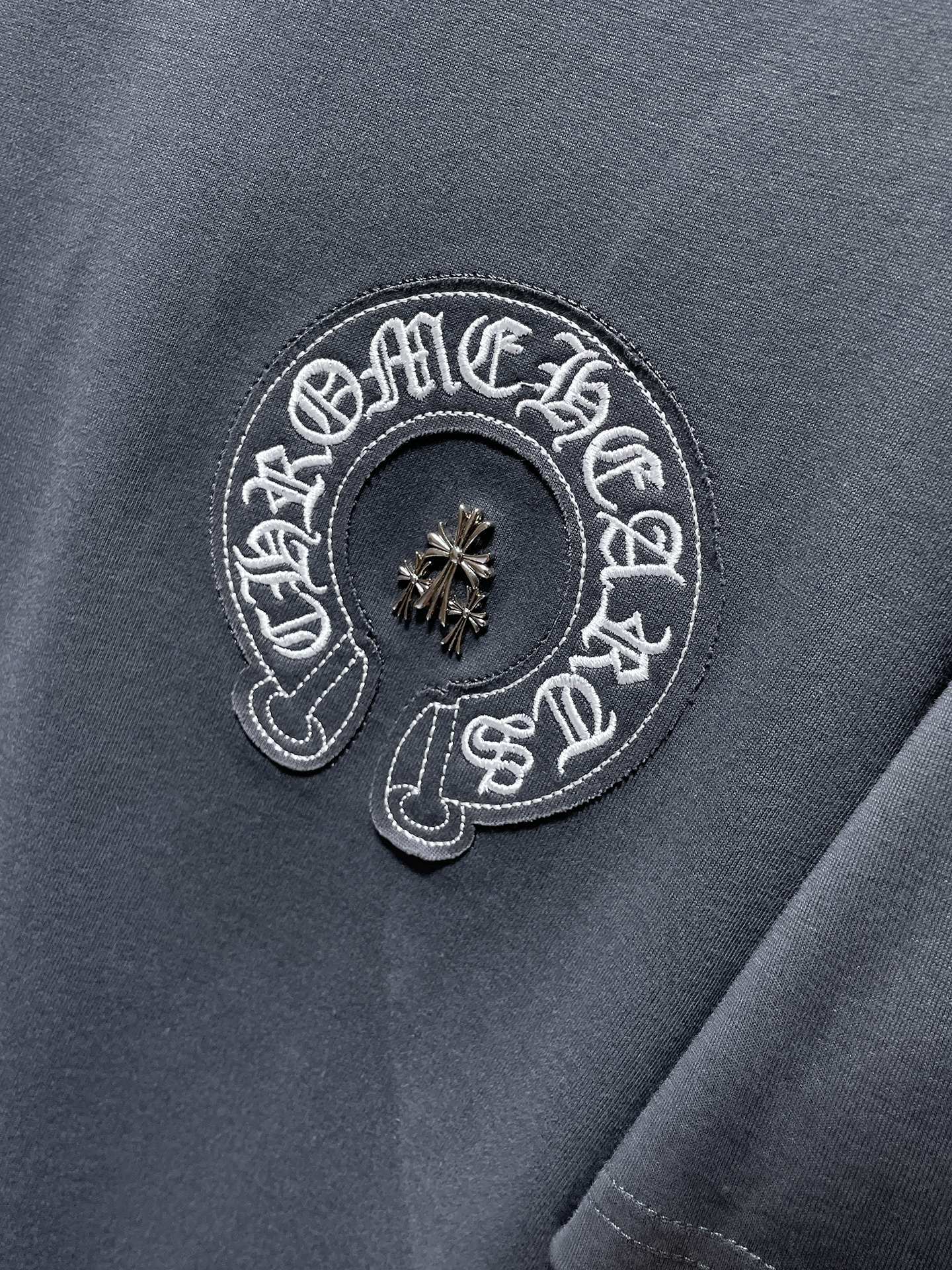 Chrome Hearts Horseshoe Pin Cross T-Shirt 'Black'