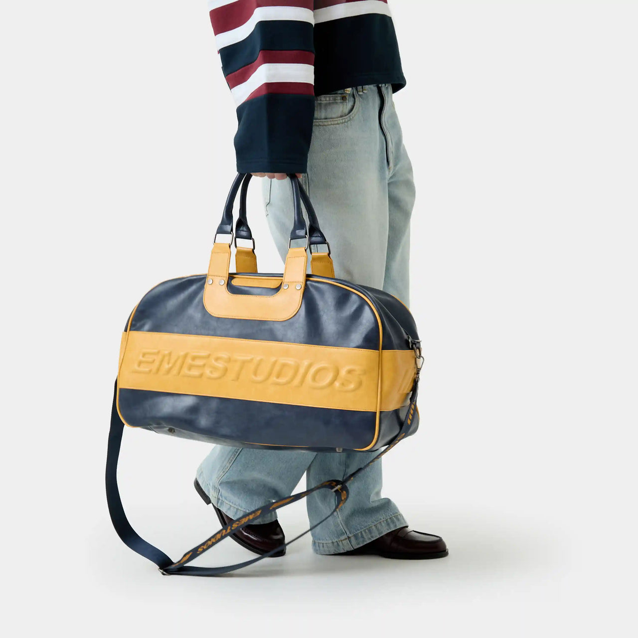 Eme Studios Rush Navy Duffle Bag