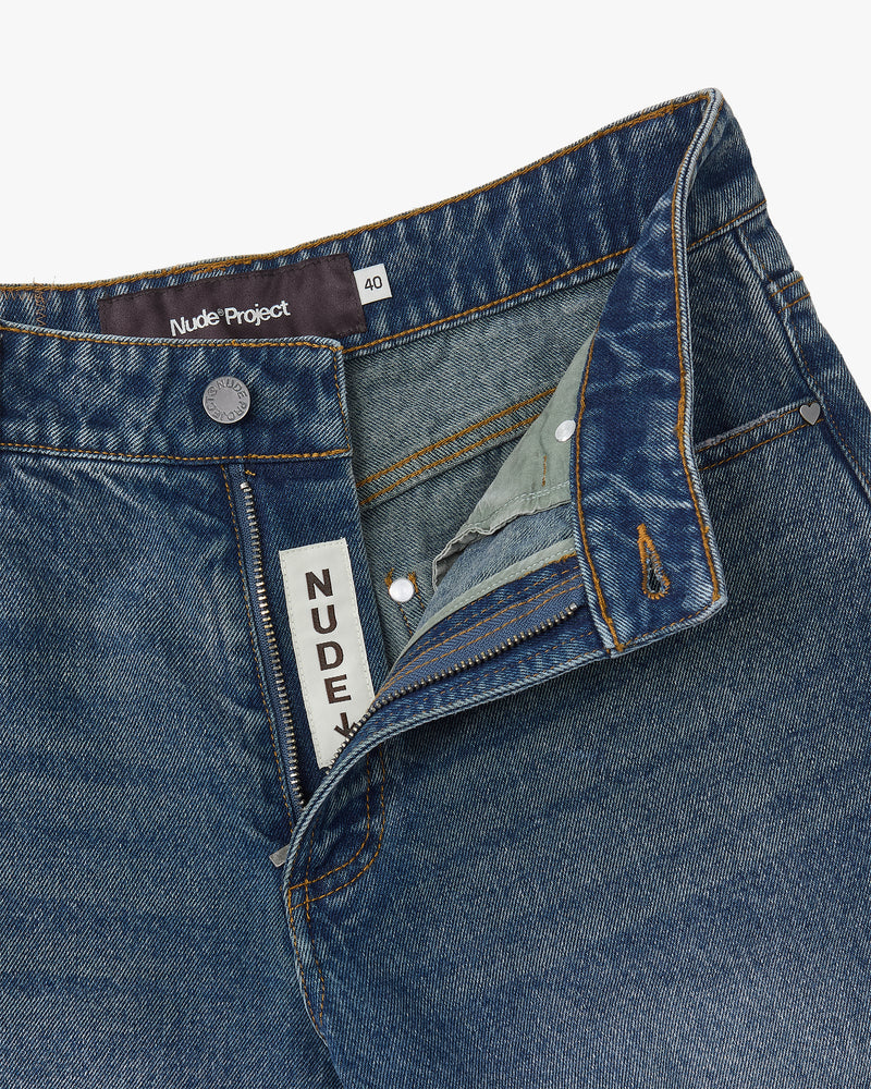 Nude Project Pantalón Vaquero Básico Azul