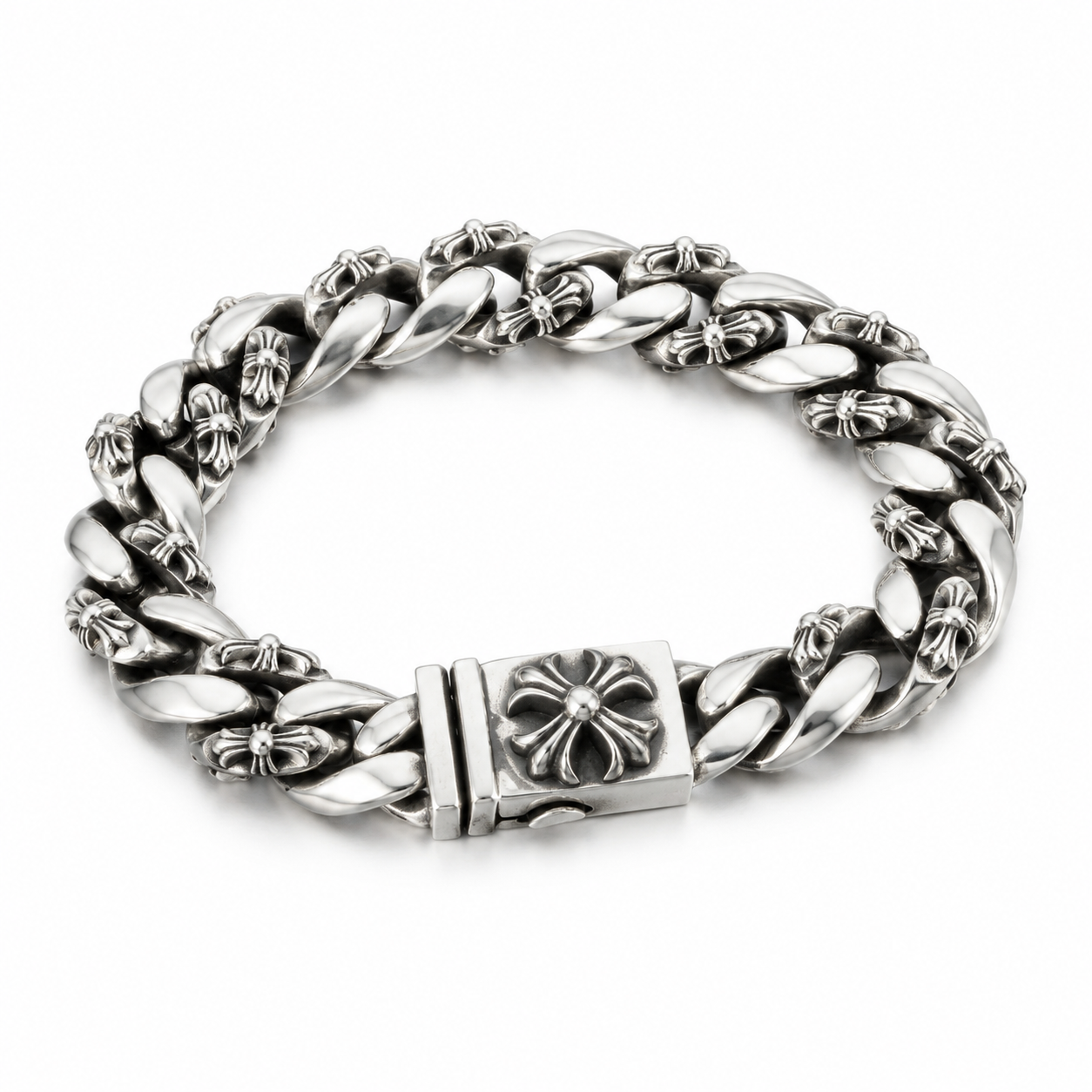 Chrome Hearts - Fancy Chain Link Bracelet