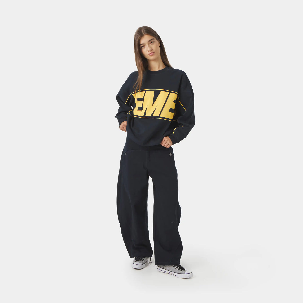 Eme Studios Crossline Navy Long Sleeve