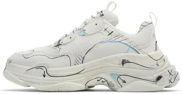 Balenciaga Triple S Sneaker 'Sketch - White'