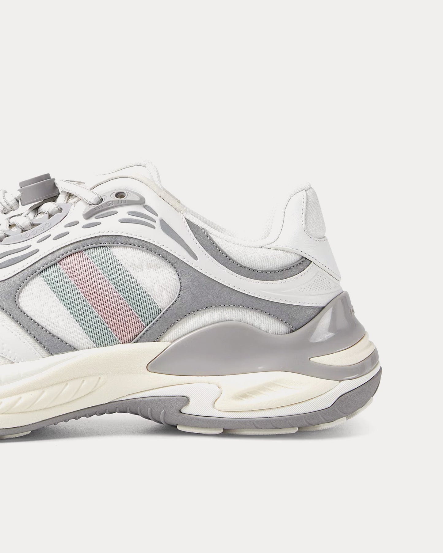 Gucci - 2.0 Mesh & Leather White / Grey